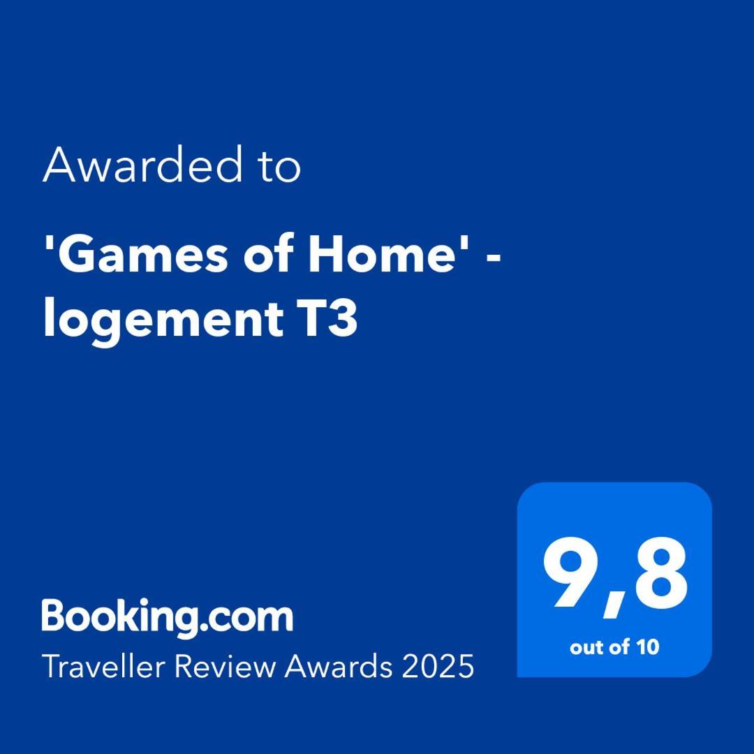 'Games Of Home' - Logement T3 Сент-Егрев Екстер'єр фото